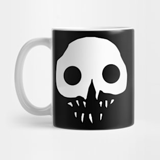 Alien Teeth Skull Mug